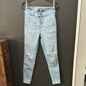 American Eagle Outfitters Blue High Rise Jeans